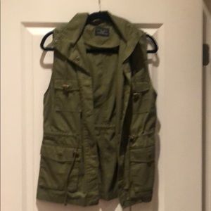 Olive vest